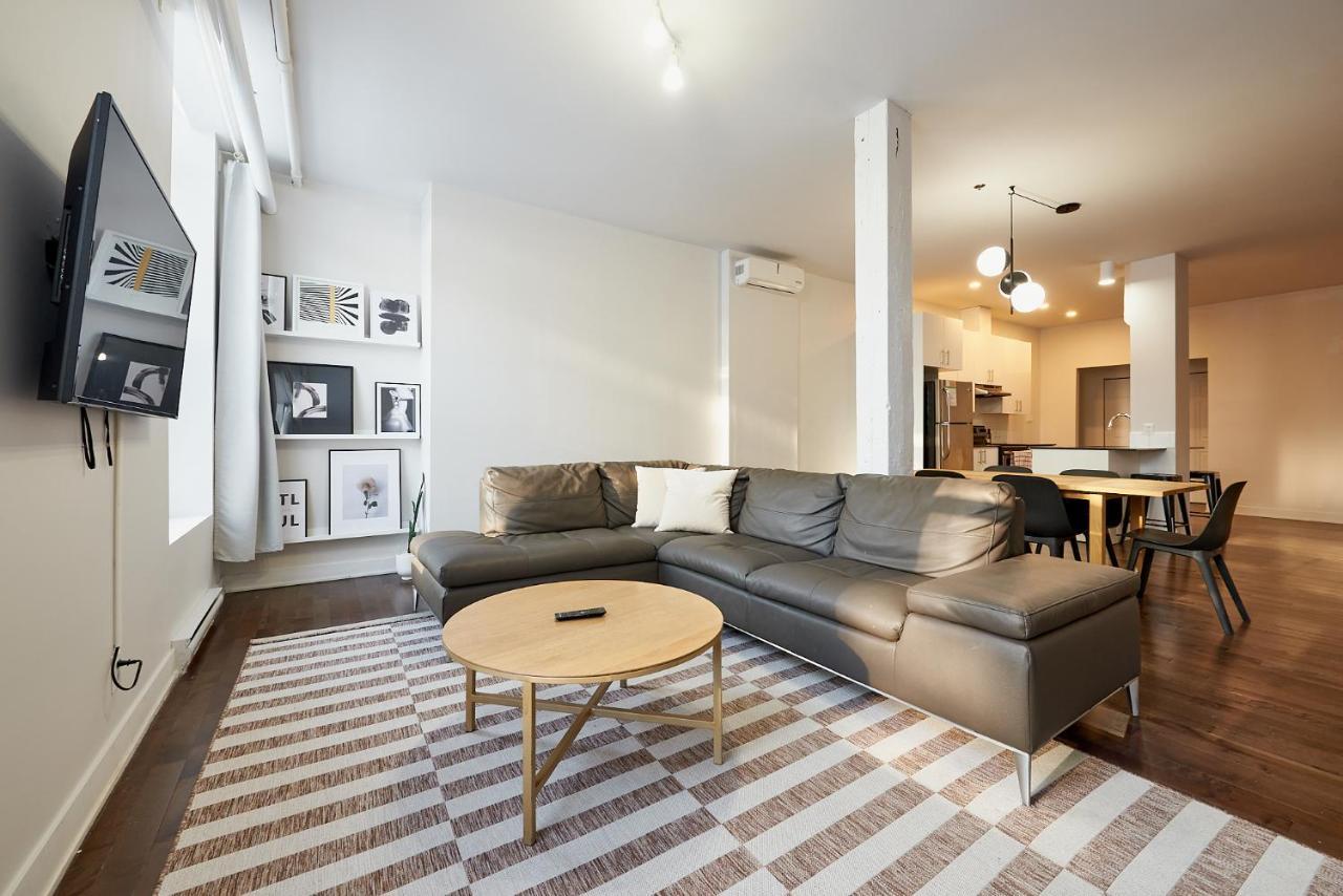 NEW Spacious Industrial Loft in Le Plateau by Den Stays Montréal Extérieur photo